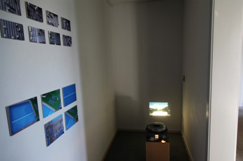 Exhibition view: Photographs and slide show